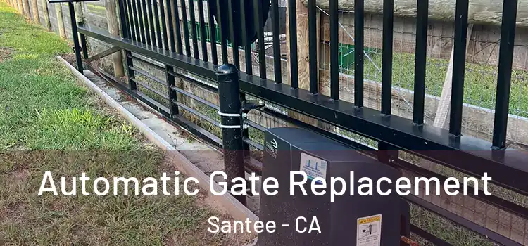Automatic Gate Replacement Santee - CA