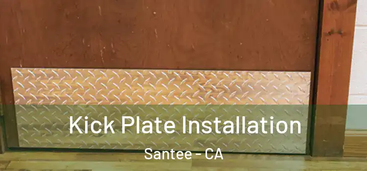 Kick Plate Installation Santee - CA
